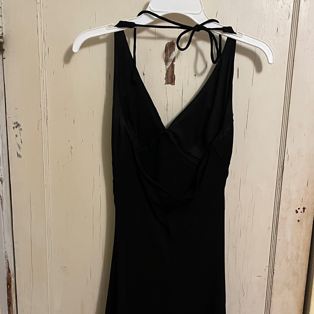 Ruby Rox Black Backless Halter Dress - Picture 3 of 4